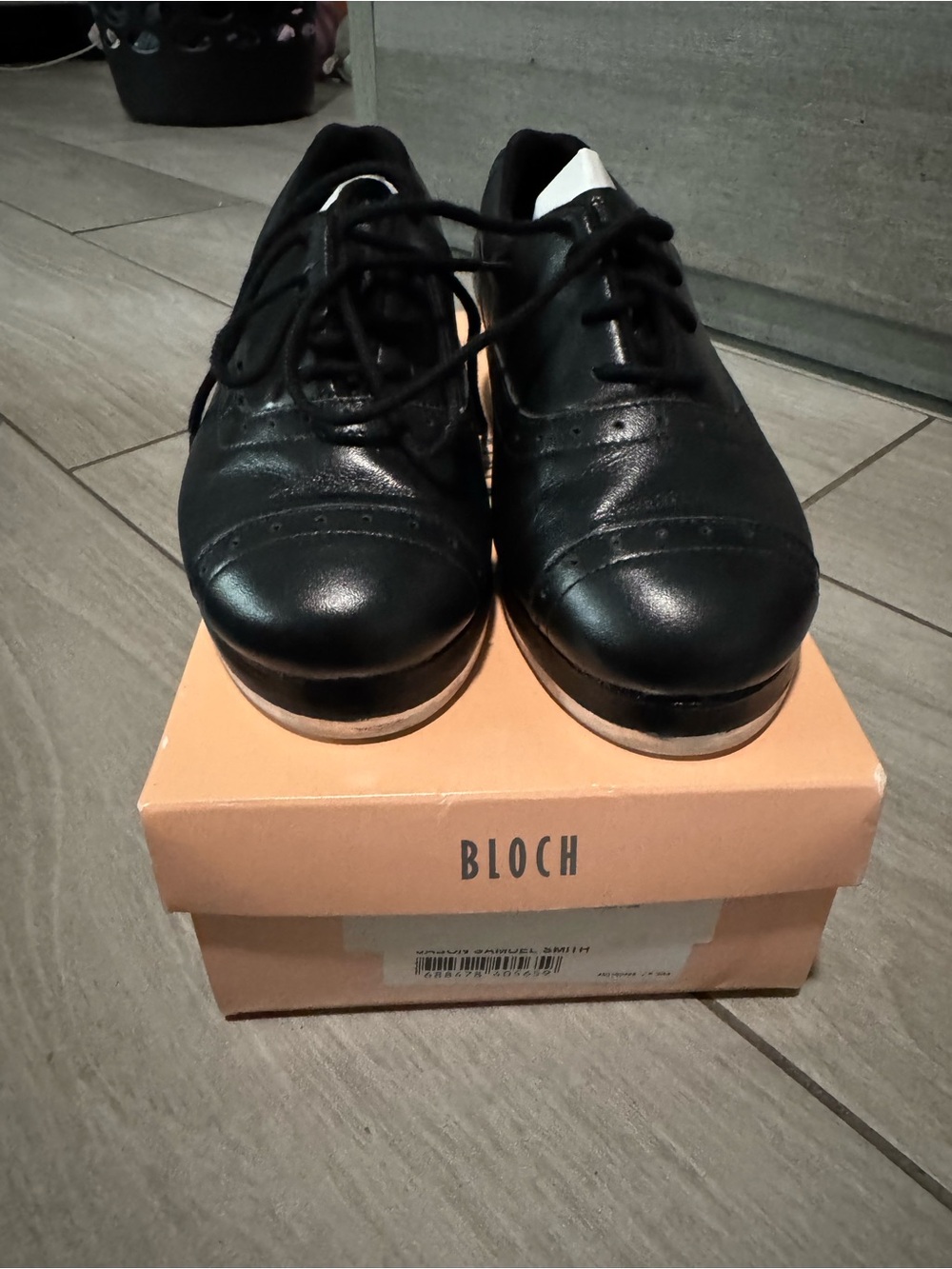 Bloch Black Jason Samuels (Jsams) Tap Shoes - Size 5 BRAND NEW